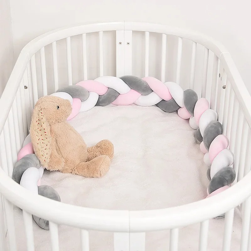 Baby Nursery Glider - 3m Babybett Stoßstange lange geknotete dreist