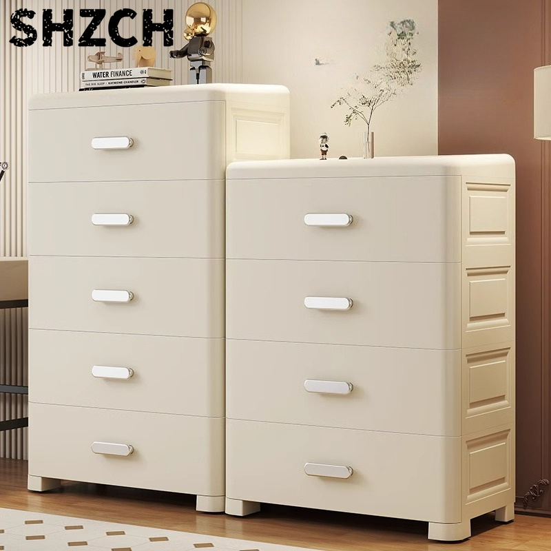 Baby Nursery Dresser - 5-Schubladen Aufbewahrungsbox BPA-freier Kunststoff-Organizer für Babykleidung