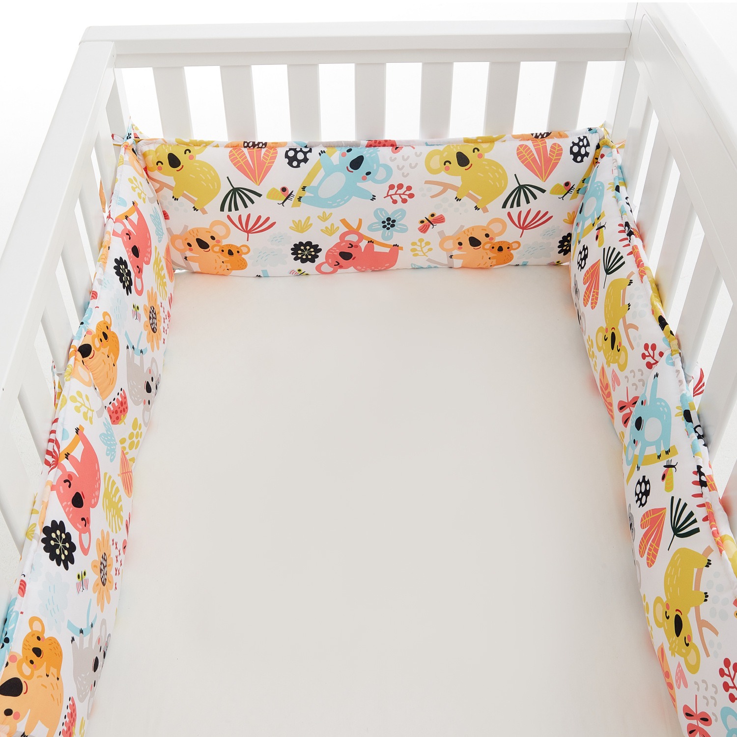 Baby Nursery Glider - Babybett-Umrandung Chichonera Kinderbett-Schutz Baumwolle Kinderbettgitter für