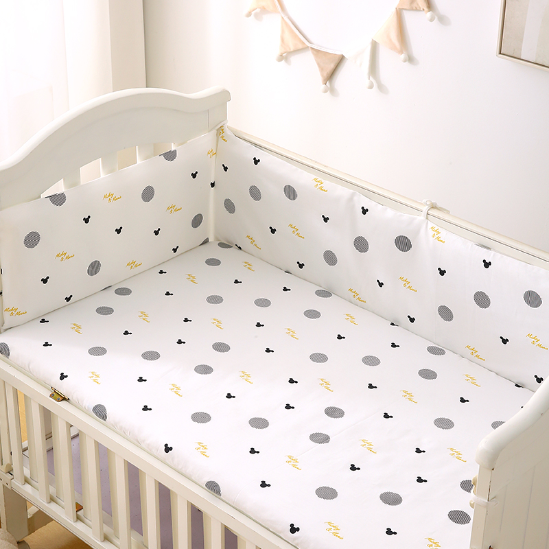 Baby Nursery Glider - 1 Stück Babybett-Schutzbeschiene, weiche Polsterung, Stoßstangeinlage