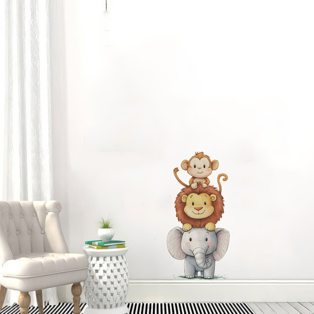 Niedliche Waldtier-Wandaufkleb – Baby Nursery Vinyl Wall Stickers Bewertung und Preis