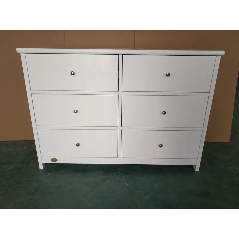 Weißer Baby-Aufbewahrungsschra – Baby Nursery Dresser Bewertung und Preis