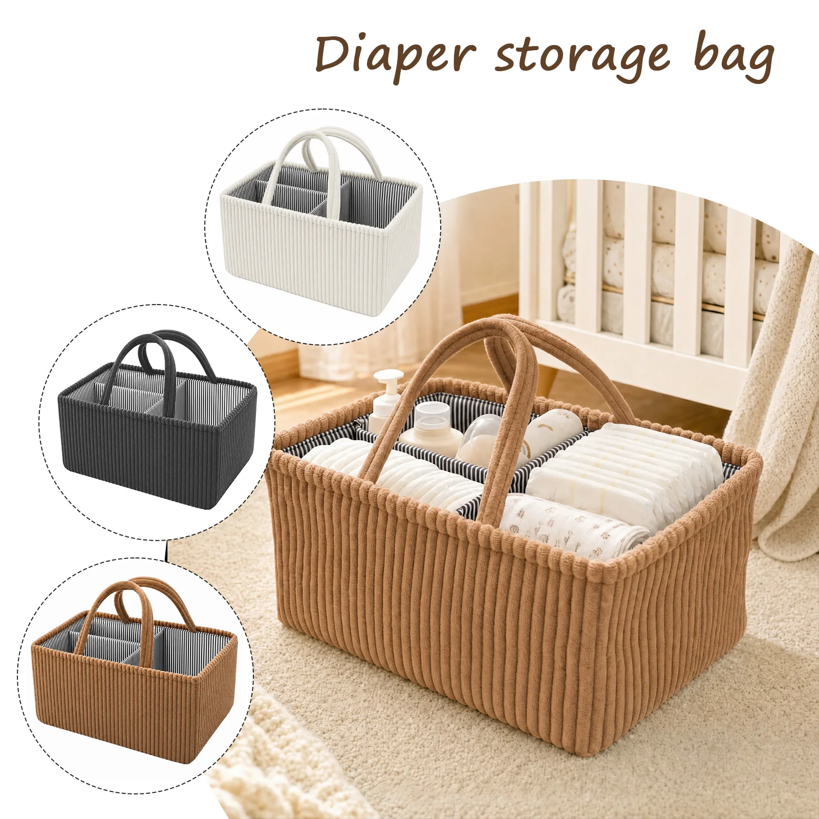 Baby-Windel-Organizer, faltbar – Diaper Caddy Organizer Bewertung und Preis