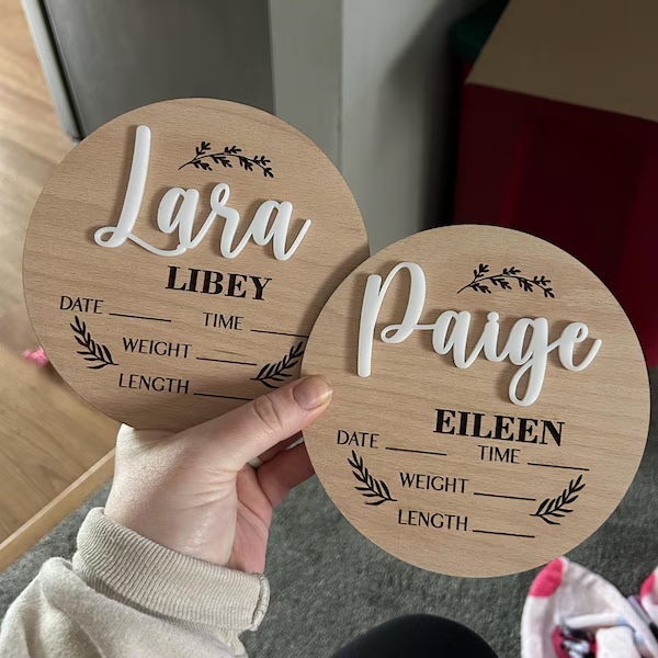 1 Stück personalisiertes Baby- – Baby Nursery Ornaments Bewertung und Preis