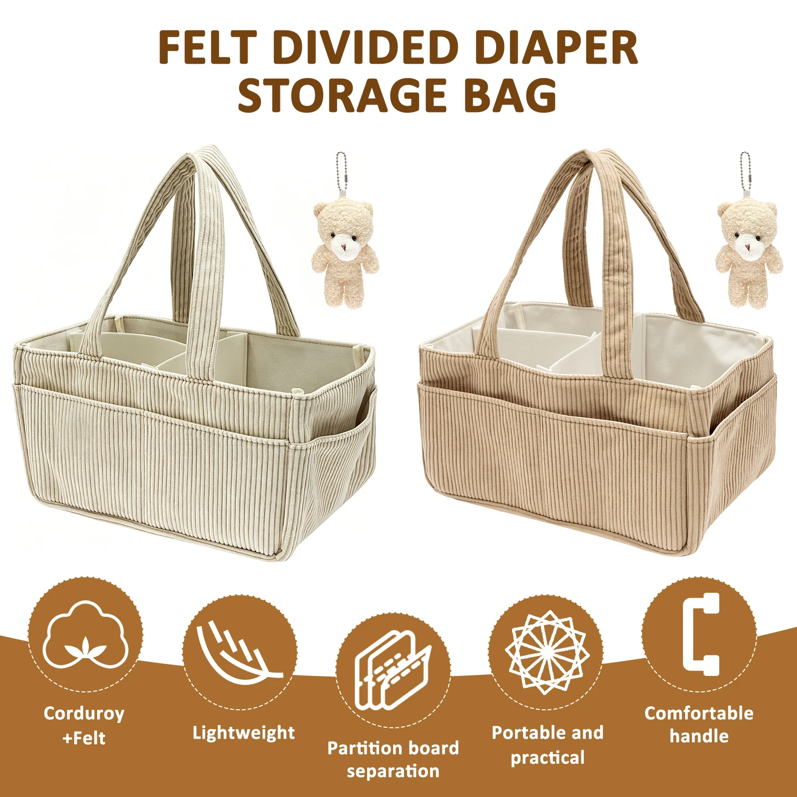 Tragbare Reise-Mama-Tasche, fa – Diaper Caddy Organizer Bewertung und Preis