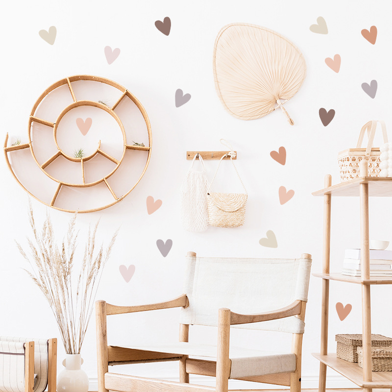 Morandi Streuherz-Wandaufklebe – Baby Nursery Vinyl Wall Stickers Bewertung und Preis