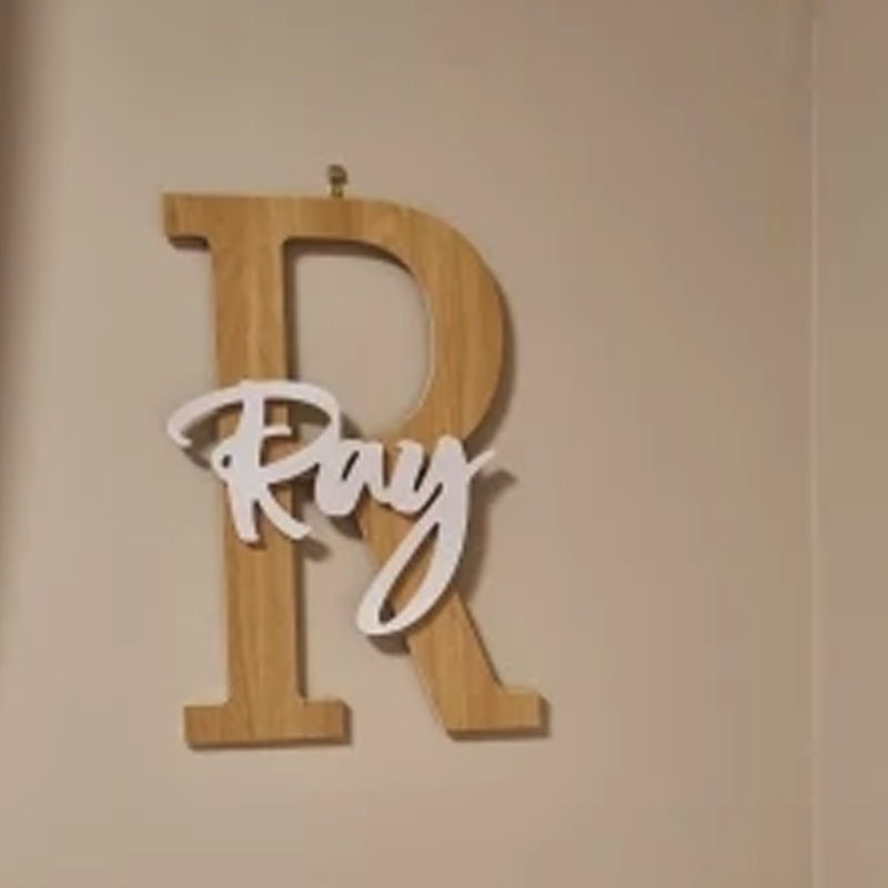 Benutzerdefiniertes Namensschi – Baby Nursery Letters Bewertung und Preis
