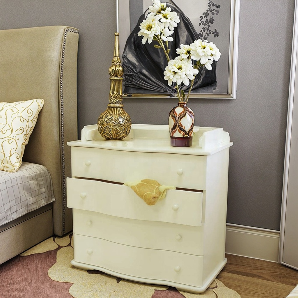Moderne Minimalistische Massiv – Baby Nursery Dresser Bewertung und Preis