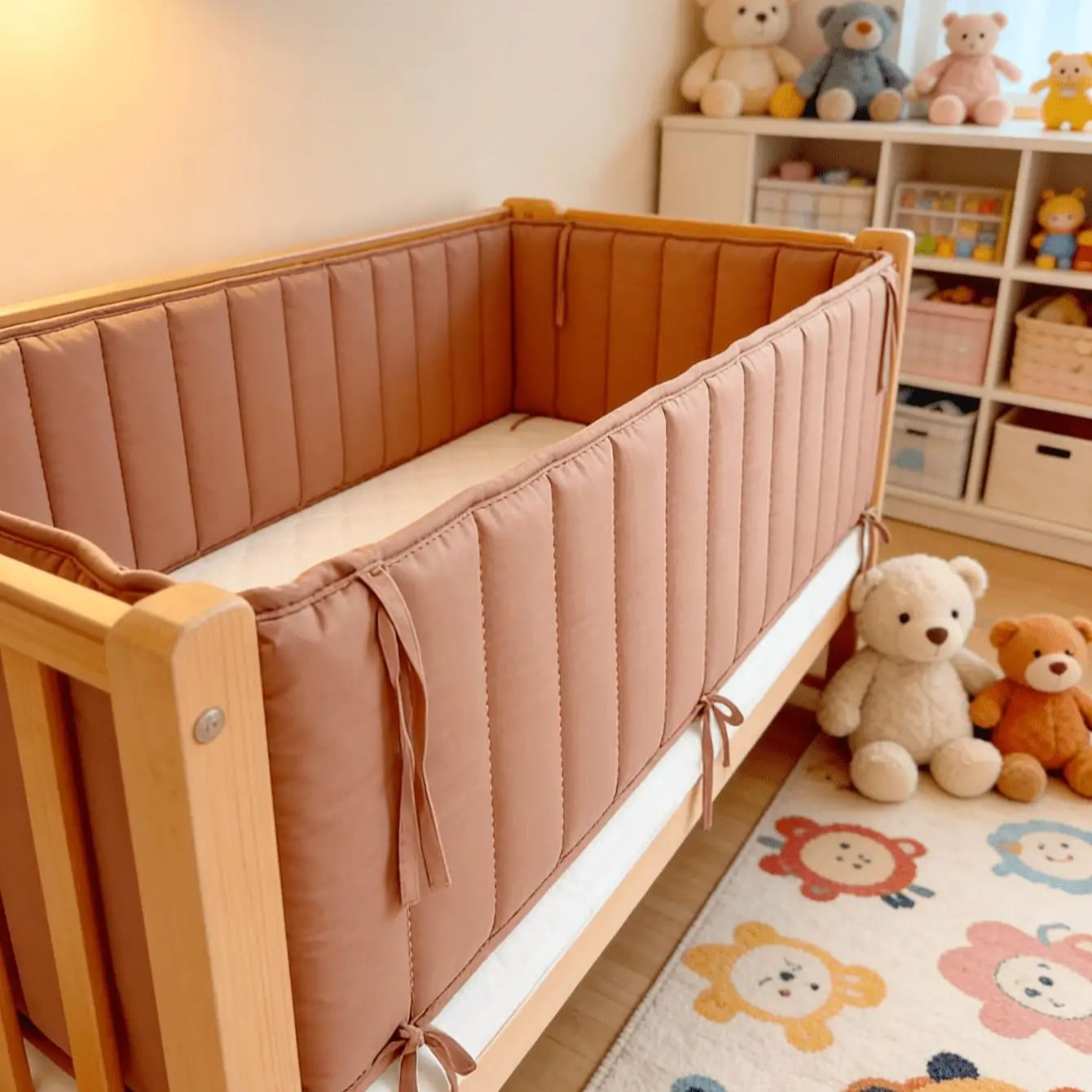 Stoßfänger für Babybetten: Wei – Baby Nursery Glider Bewertung und Preis