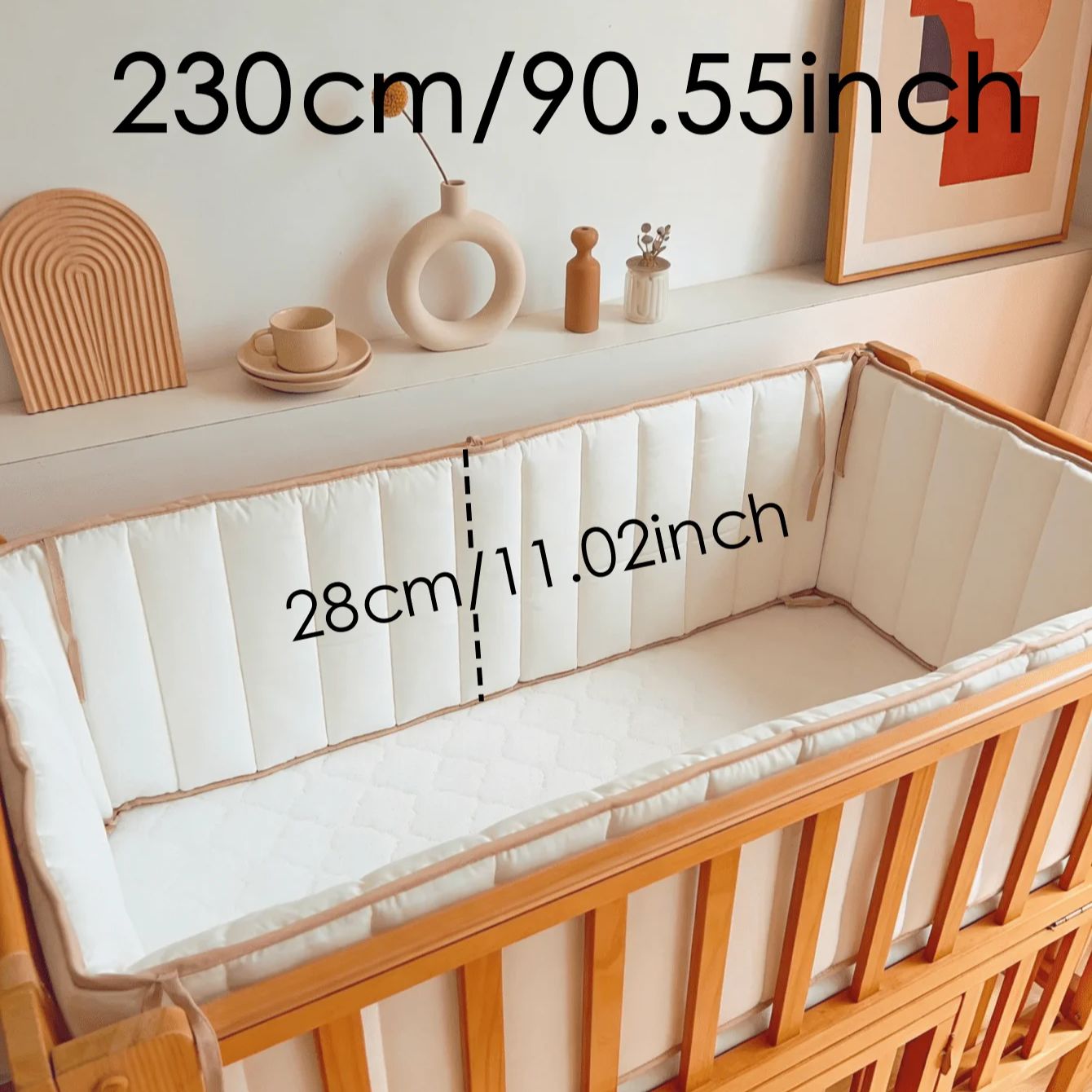 Stoßfänger für Babybetten: Wei – Baby Nursery Glider Bewertung und Preis