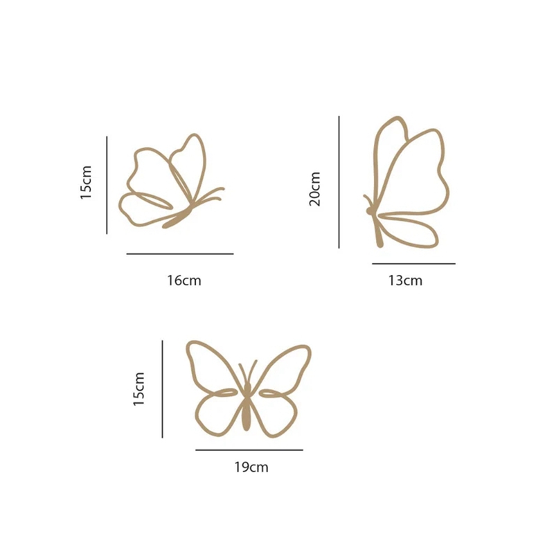 Holzschmetterlinge-Schild, Hol – Baby Nursery Letters Bewertung und Preis