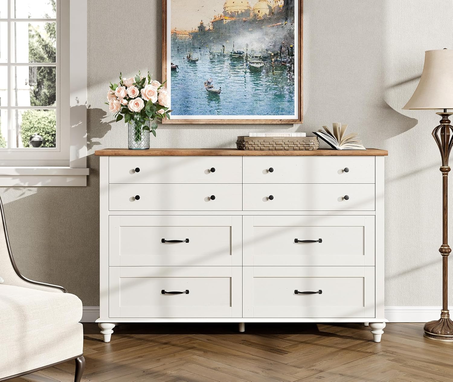 Moderne Kinderkommode mit 7 Sc – Baby Nursery Dresser Bewertung und Preis