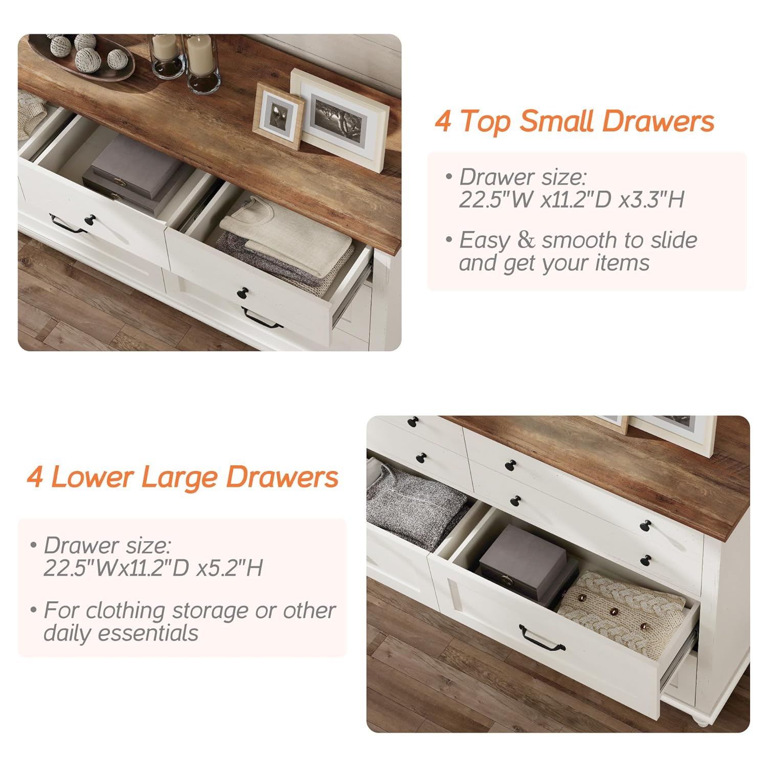 Moderne Kinderkommode mit 7 Sc – Baby Nursery Dresser Bewertung und Preis