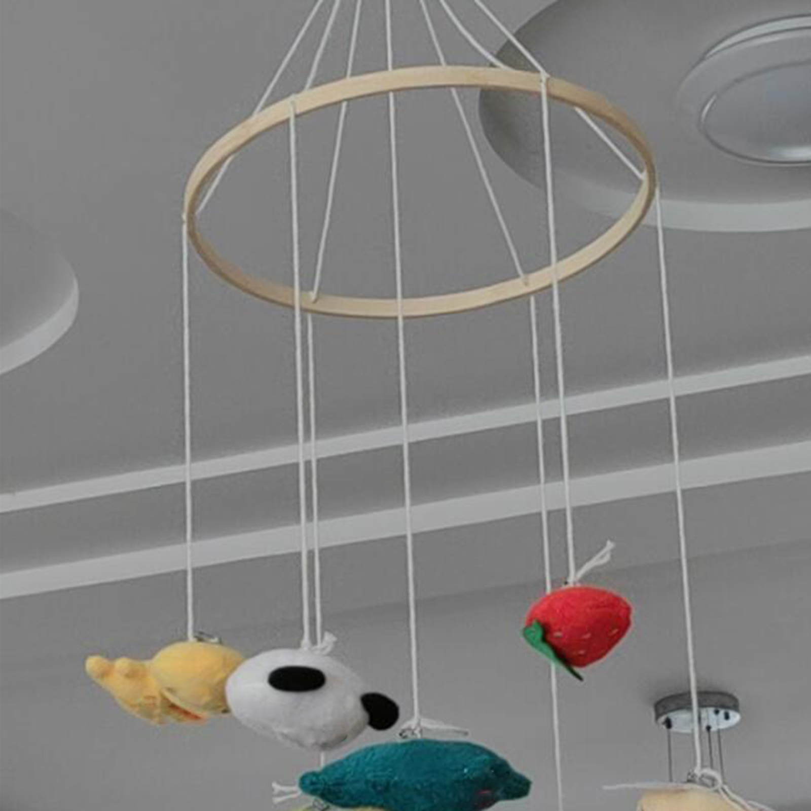 Bambus-Mobilrahmen Hängende Wi – Baby Nursery Ornaments Bewertung und Preis