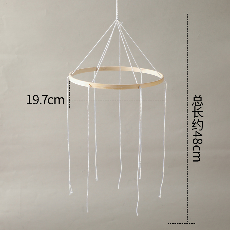 Bambus-Mobilrahmen Hängende Wi – Baby Nursery Ornaments Bewertung und Preis