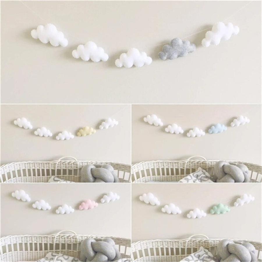 Nordic Filz Wolke Girlanden St – Baby Nursery Ornaments Bewertung und Preis