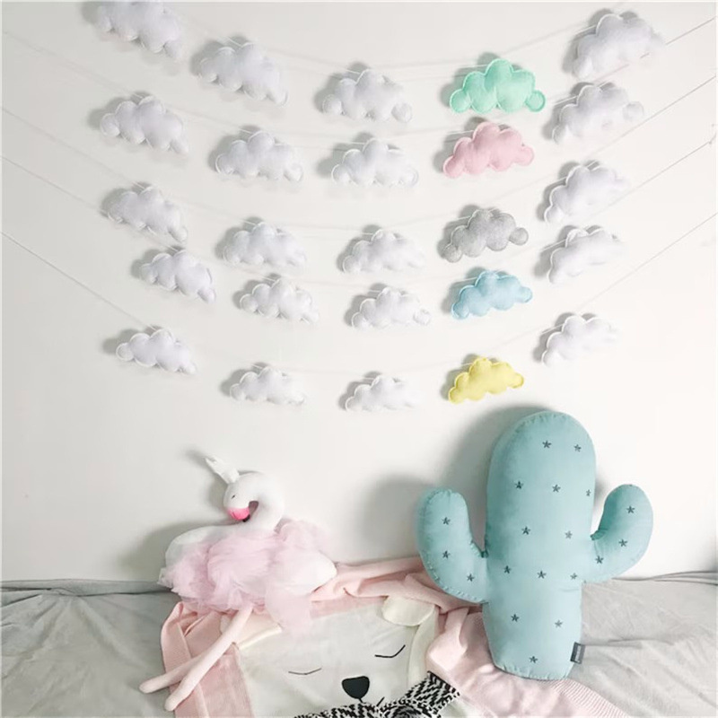 Nordic Filz Wolke Girlanden St – Baby Nursery Ornaments Bewertung und Preis